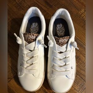 Hey Dude Karina Duo Classic Women’s White Sneakers